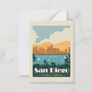 San Diego, CA Card