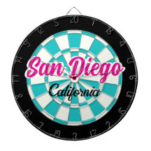 San Diego CA Hot Pink Turquoise White Black