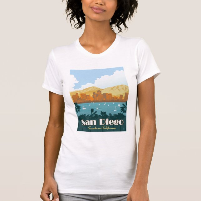 San Diego, CA T-Shirt (Front)
