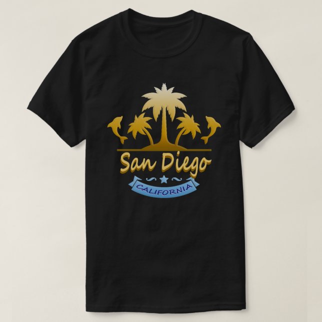 San Diego, CA T-Shirt (Design Front)