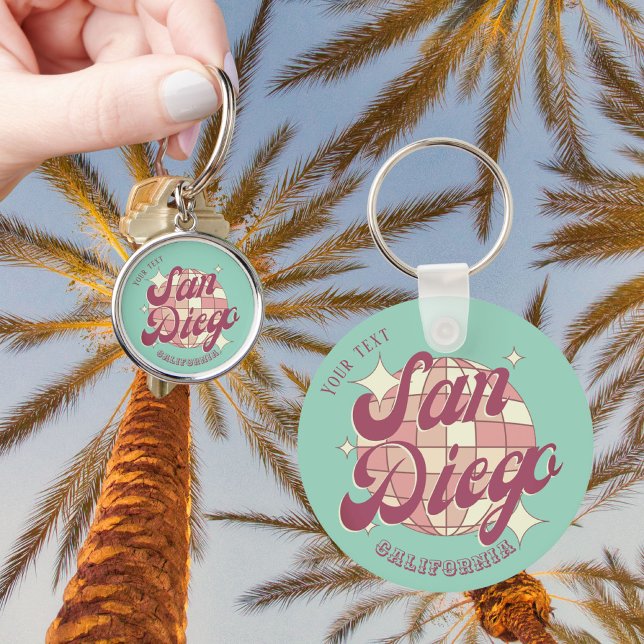 San Diego California accessory gift  Key Ring (Creator Uploaded)