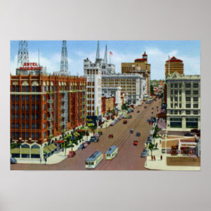 San Diego California Broadway Poster