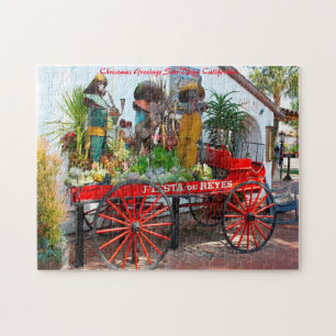 San Diego California.Christmas Greetings Jigsaw Puzzle