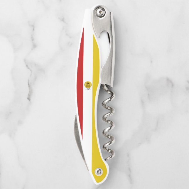 San Diego (California) city flag  Corkscrew (Back)