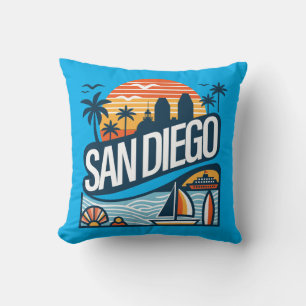 San Diego California Cushion