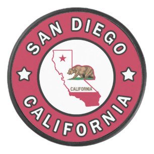 San Diego California Hockey Puck
