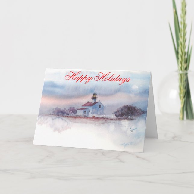 SAN DIEGO, CALIFORNIA HOLIDAY CARD (Front)