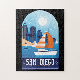 San Diego California Jigsaw Puzzle