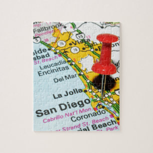 San Diego, California Jigsaw Puzzle