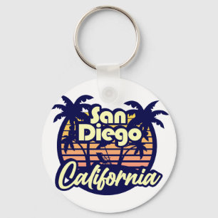 San Diego California Key Ring