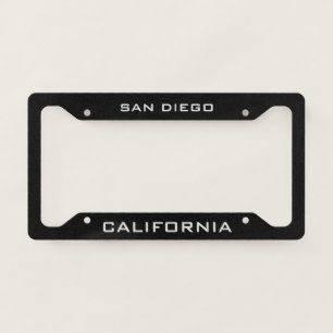 San Diego California  Licence Plate Frame