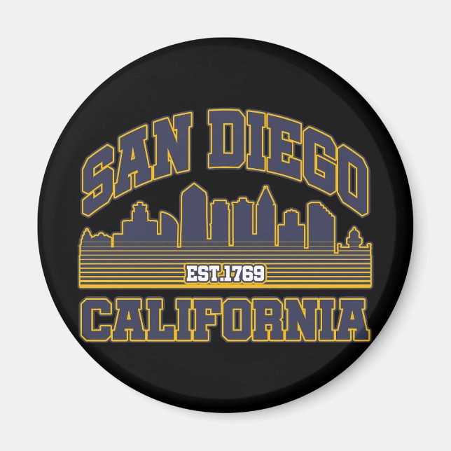 San Diego,California Magnet (Front)