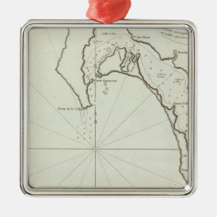 San Diego, California Metal Tree Decoration