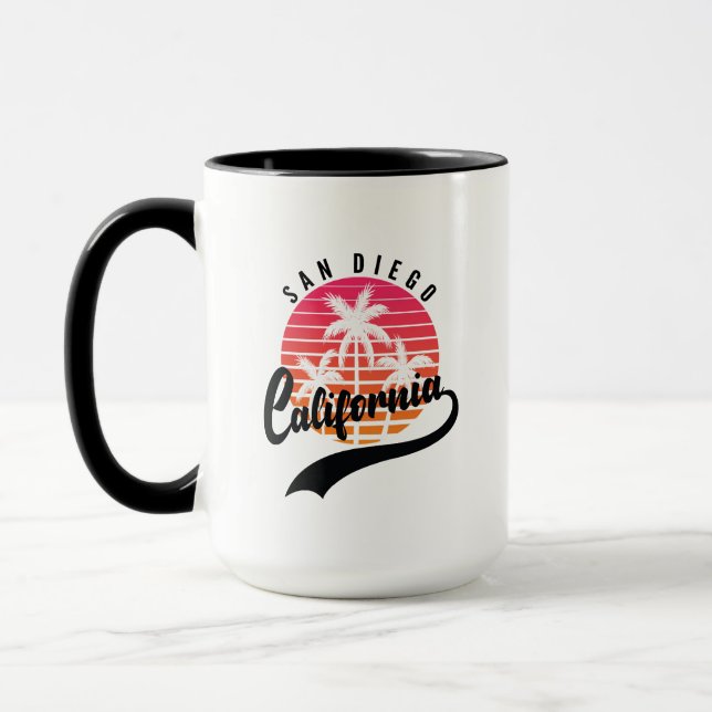 San Diego, California Mug (Left)