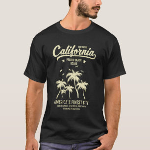 San Diego California Pacific Beach 92109 Vacation T-Shirt