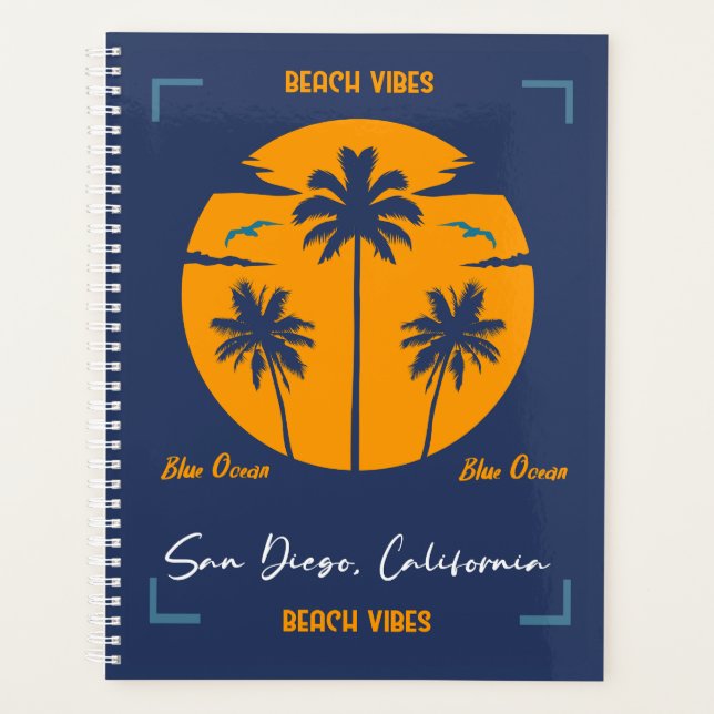 San Diego, California Planner (Front)