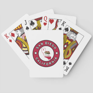 San Diego California Playing Cards