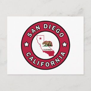 San Diego California Postcard