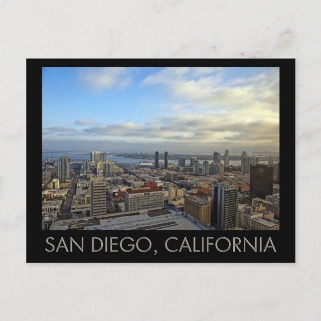 San Diego, California Postcard (Front)