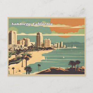 San Diego, California Postcard