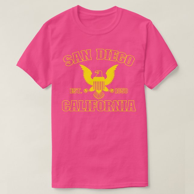 San Diego California San Diego CA T-Shirt (Design Front)