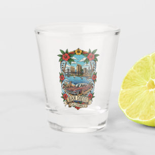 San Diego California Shot Glass