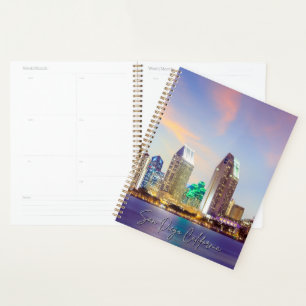 San Diego California Skyline Calendar Planner