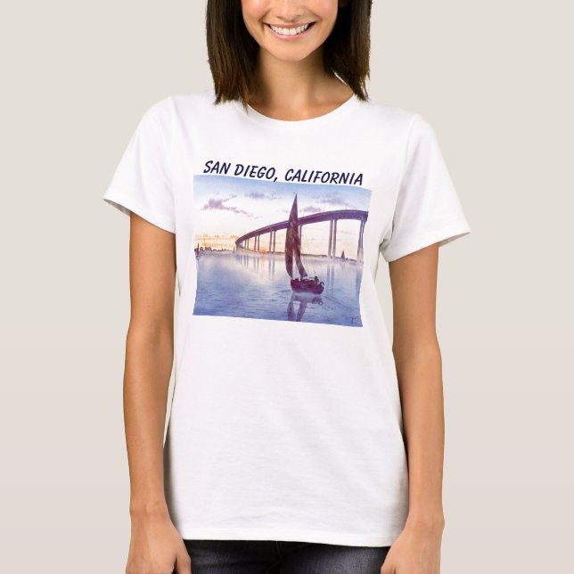 SAN DIEGO, CALIFORNIA T-Shirt (Front)