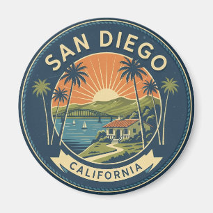 San Diego California Travel Magnet