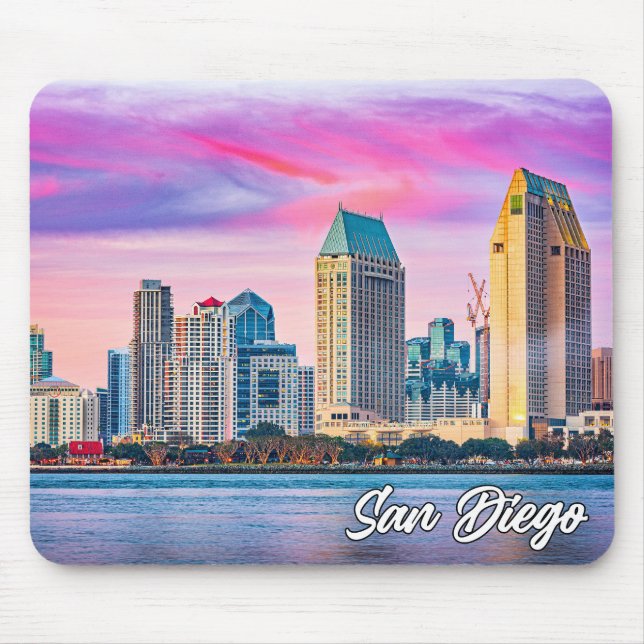 San Diego, California, United States Mouse Mat (Front)