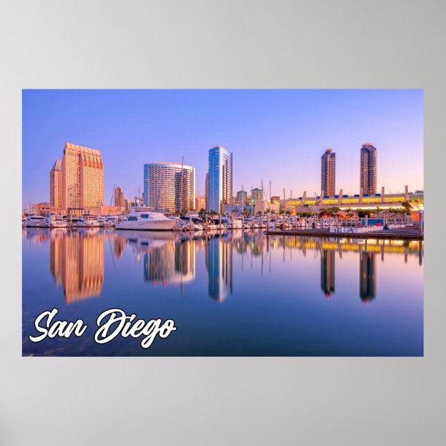 San Diego, California, USA Poster (Front)