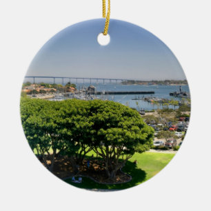 San Diego Ceramic Tree Decoration