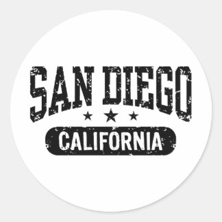 San Diego Classic Round Sticker