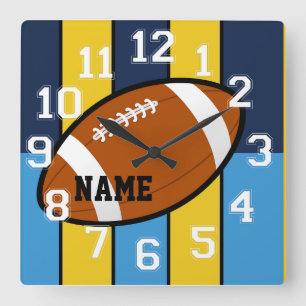 San Diego Colours Football Wall Clock