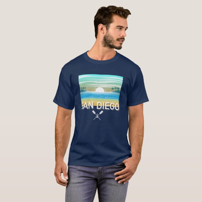 San Diego Design - Basic Dark T-Shirt (Front Full)