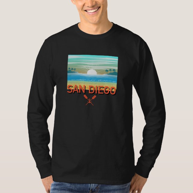 San Diego Design - Basic Long Sleeve T-Shirt (Front)