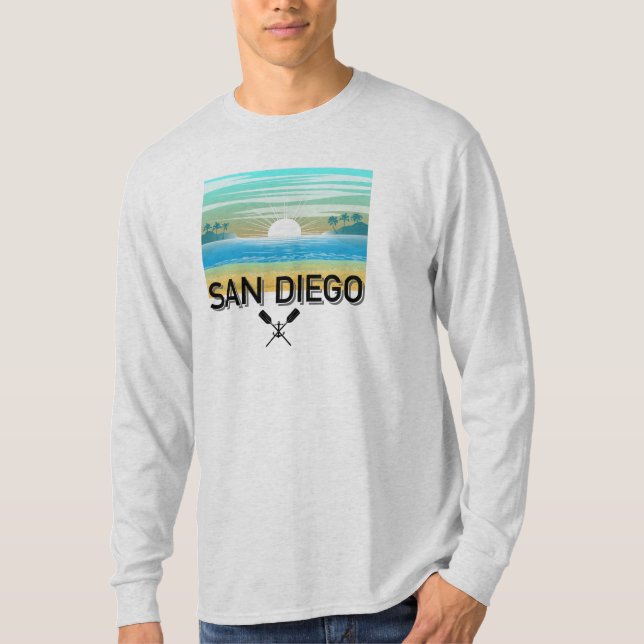San Diego Design - Basic Long Sleeve T-Shirt (Front)