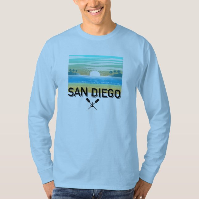 San Diego Design - Basic Long Sleeve T-Shirt (Front)