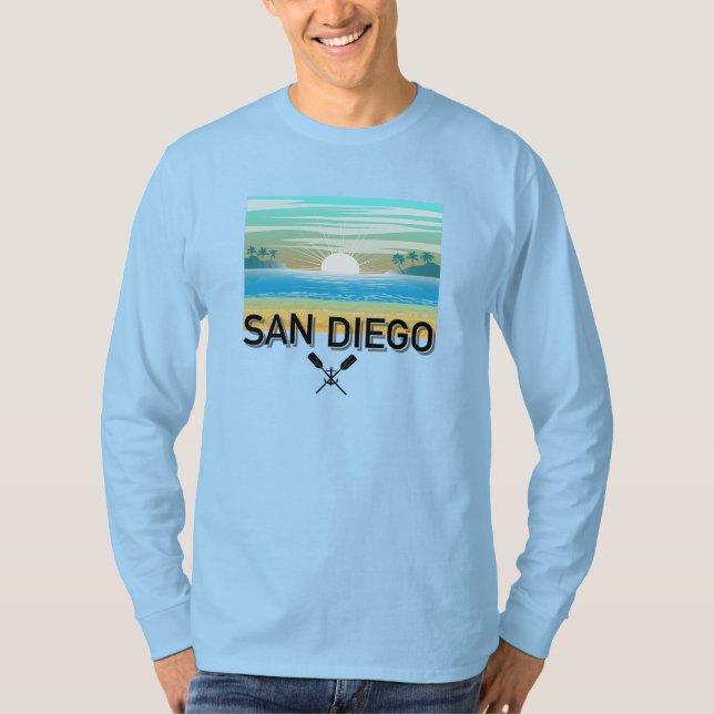 San Diego Design - Basic Long Sleeve T-Shirt (Front)