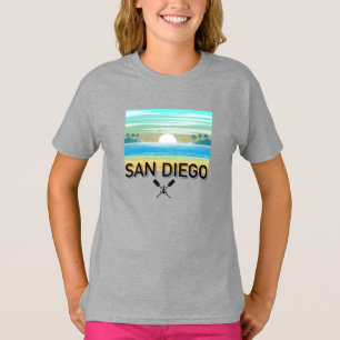 San Diego Design - Girls' Basic T-Shirt