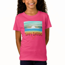 San Diego Design - Girls' Fine Jersey T-Shirt