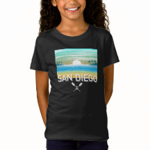 San Diego Design - Girls' Fine Jersey T-Shirt