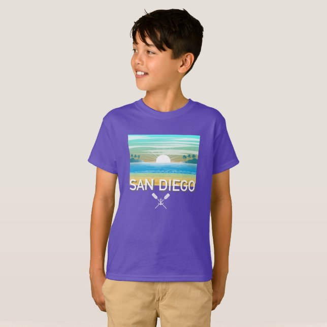 San Diego Design - Kids' Basic T-Shirt (Front Full)