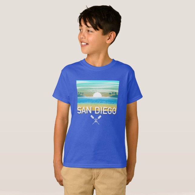 San Diego Design - Kids' Basic T-Shirt (Front Full)