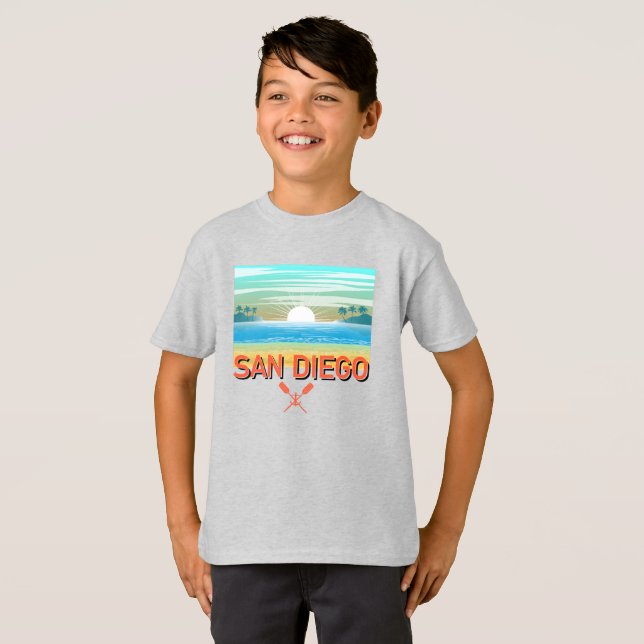 San Diego Design - Kids' Basic T-Shirt (Front Full)