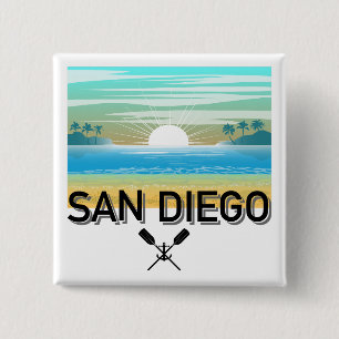 San Diego Design - Square Button