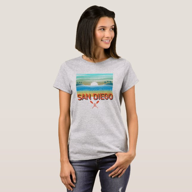 San Diego Design - Women's Basic T-Shirt (Front Full)