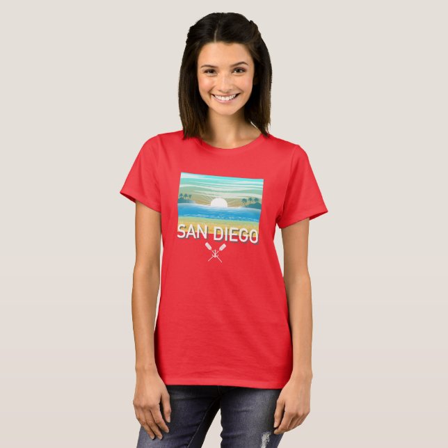 San Diego Design - Women's Basic T-Shirt (Front Full)
