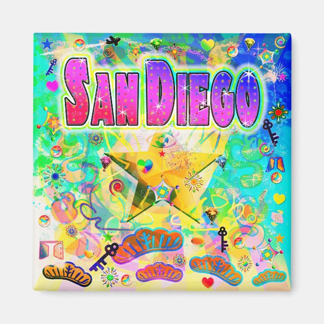 San Diego Epoch Hour Magnet (Front)