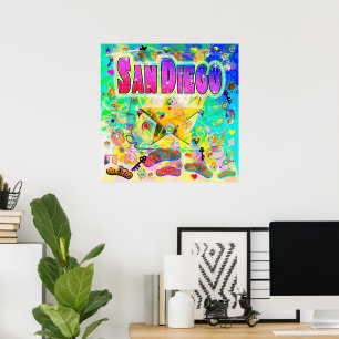 San Diego Epoch Hour Poster